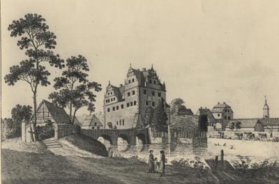 Grafik Wasserschloss Oberau