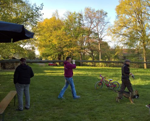 Maibaumstellen Gohlis