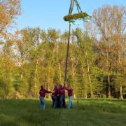 Maibaumstellen Gohlis