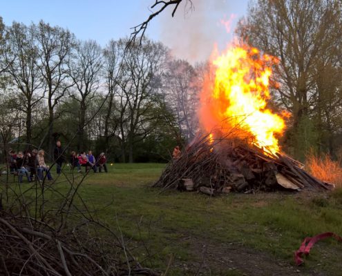 Maibaumstellen Gohlis