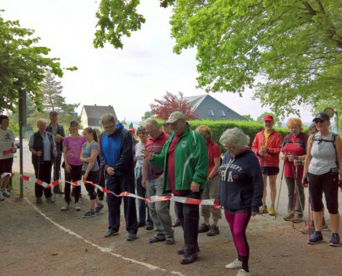 Eröffnung Nordic Walking Route