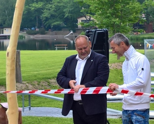 Minigolfanlage Eroeffnung