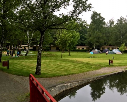 Minigolfanlage Überblck Zeltplatz