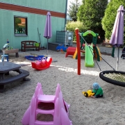 Spielplatz am Haus