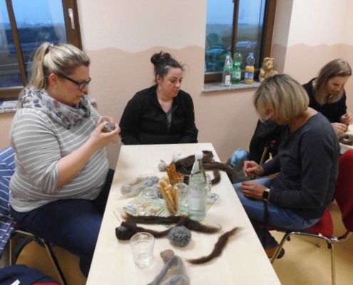 Filz aus Grundmaterial