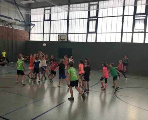 2 Ball über die Leine Ball über die Leine