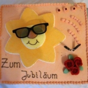 Torte zum 25. Jubiläum Torte