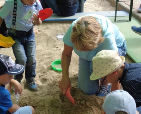 Schatzsuche im Sand
