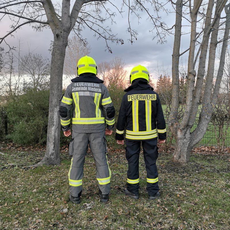 Vergleich alte und neue Schutzausrüstung