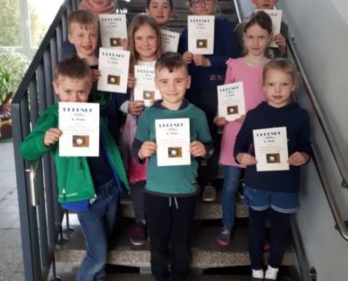 Floorball Mannschaft Klasse 1