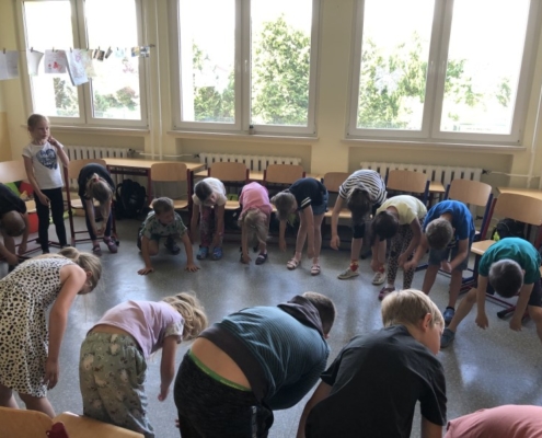 Die Stimme für das Singen aufwärmen