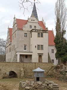 Wasserschloss ohne Gerüst, Stand Januar 2024