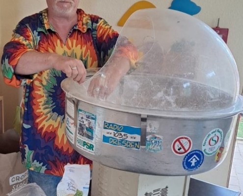 Herr Otto unser Zuckerwattemann