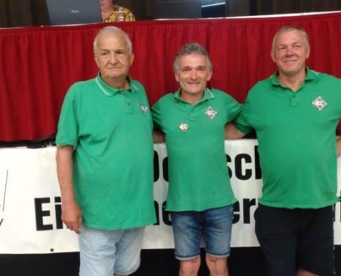 R. Herrmann, M. Schmidt, A. Schwab Skatmeisterschaften Teilnehmer